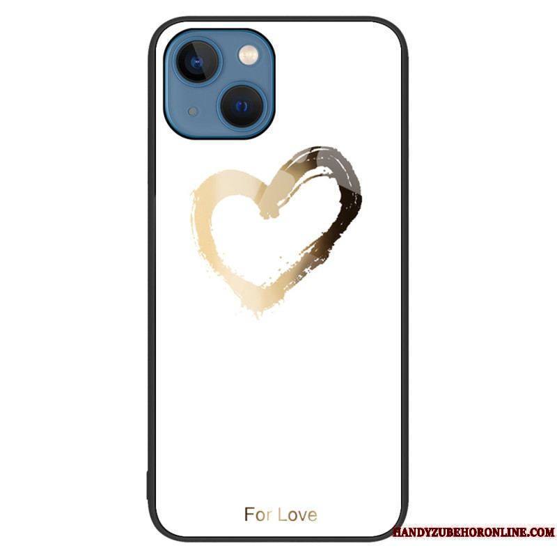 Coque iPhone 15 Plus Verre Trempé Coeur