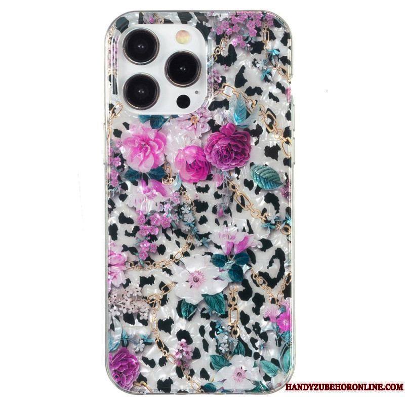 Coque iPhone 15 Pro Florale