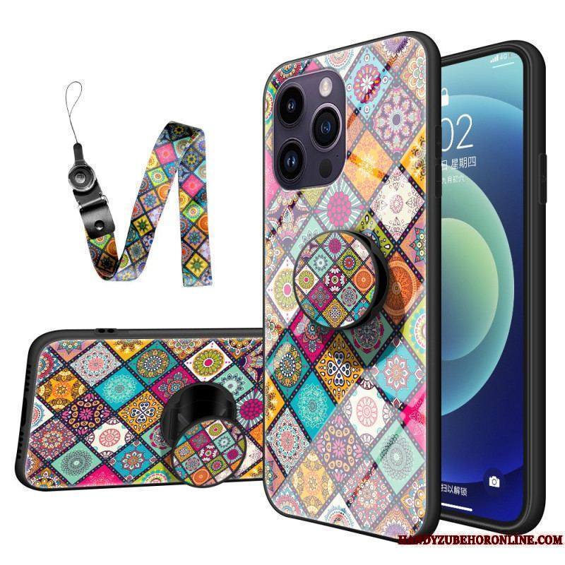 Coque iPhone 15 Pro Max Patchwork