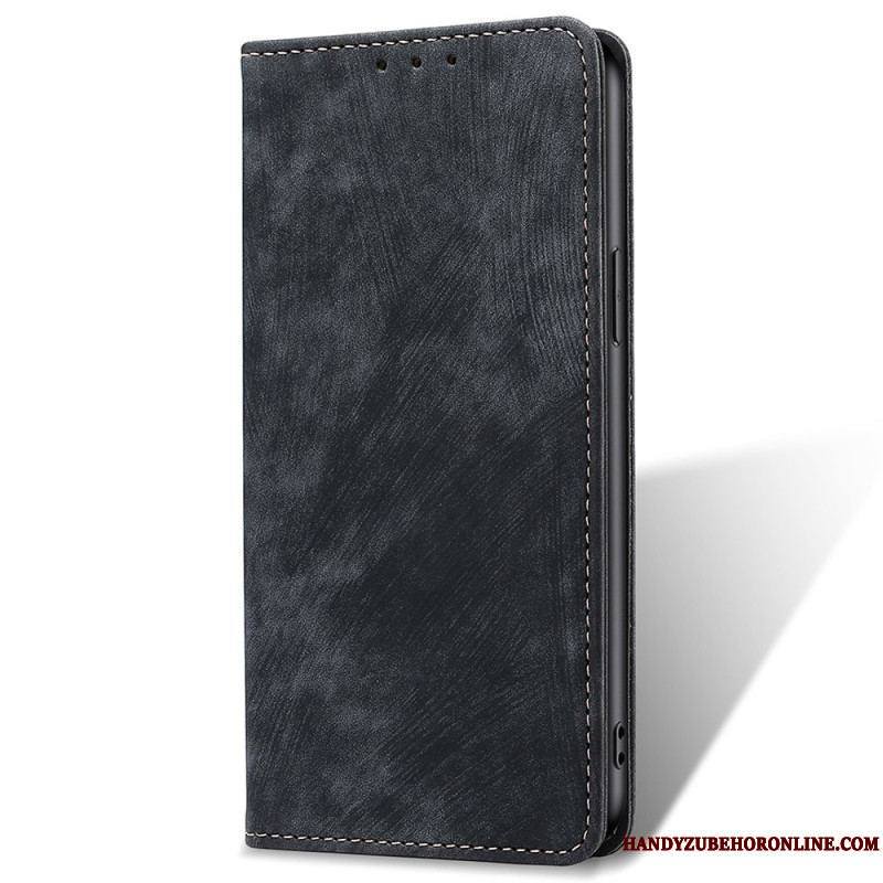 Flip Cover Huawei Mate 50 Pro Simili Cuir Rétro