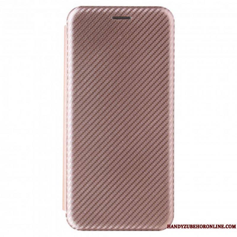 Flip Cover Huawei P50 Pro Fibre Carbone