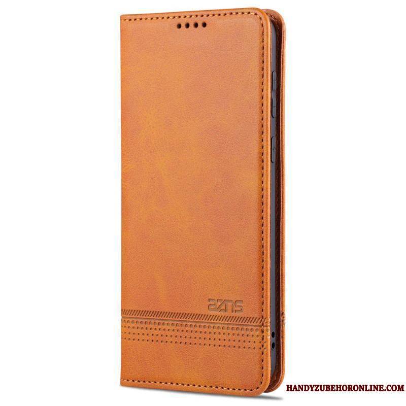 Flip Cover Huawei P50 Pro Style Cuir AZNS