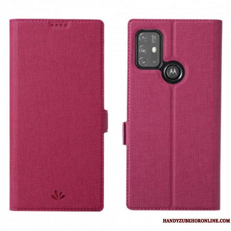 Flip Cover Moto G30 / Moto G10 Texturée VILI DMK