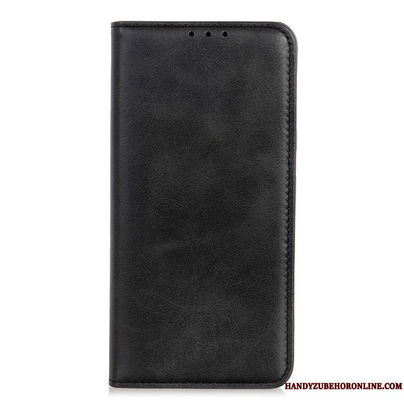 Flip Cover Moto G41 / G31 Cuir Litchi Fendu