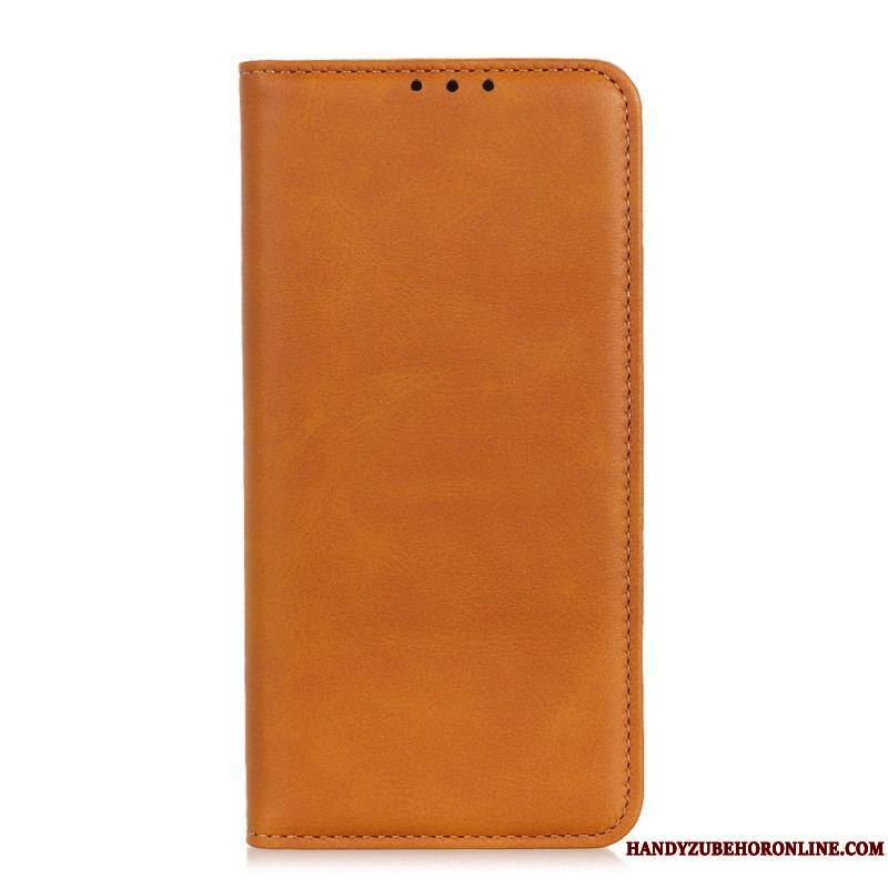 Flip Cover Moto G41 / G31 Cuir Litchi Fendu