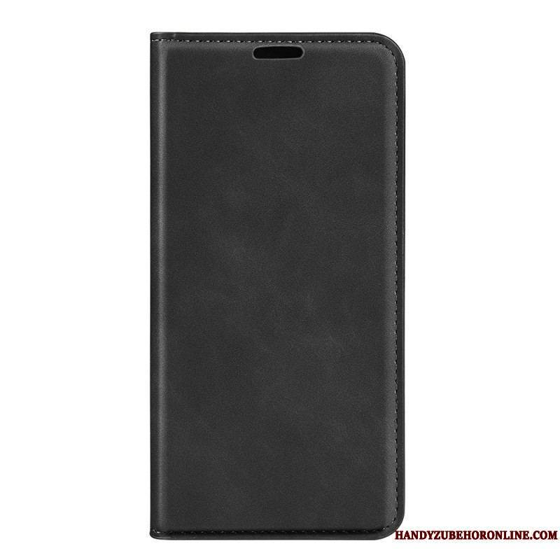 Flip Cover Moto G51 5G Effet Cuir Douceur Soie