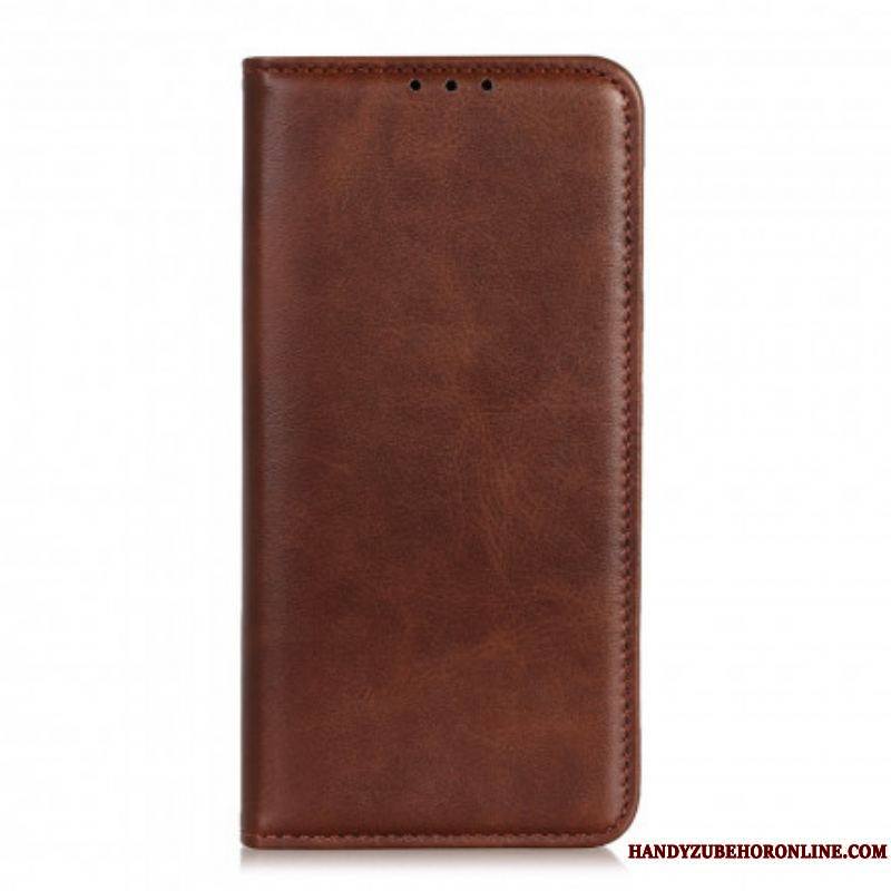 Flip Cover Motorola Edge 20 Cuir Fendu Design