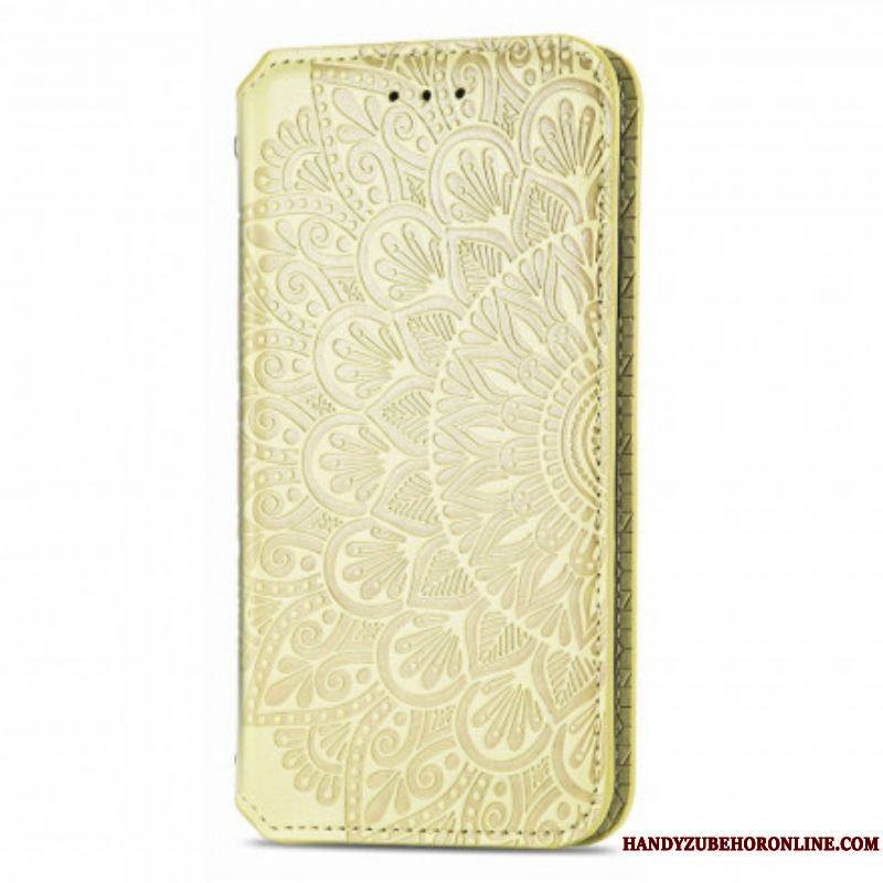 Flip Cover Motorola Edge 20 Lite Mandala