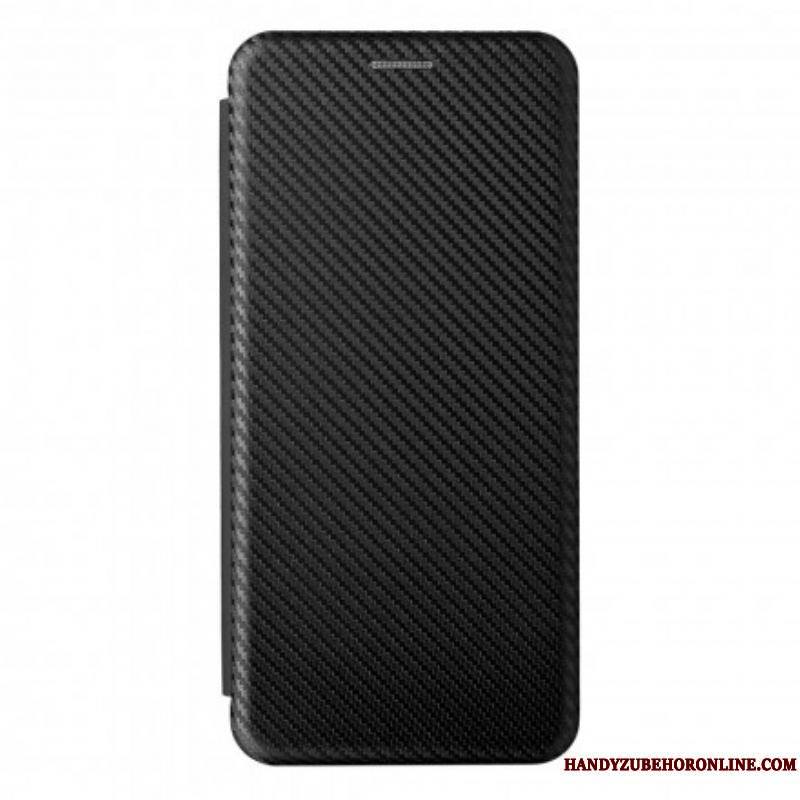 Flip Cover Motorola Edge 20 Lite Silicone Carbone Coloré