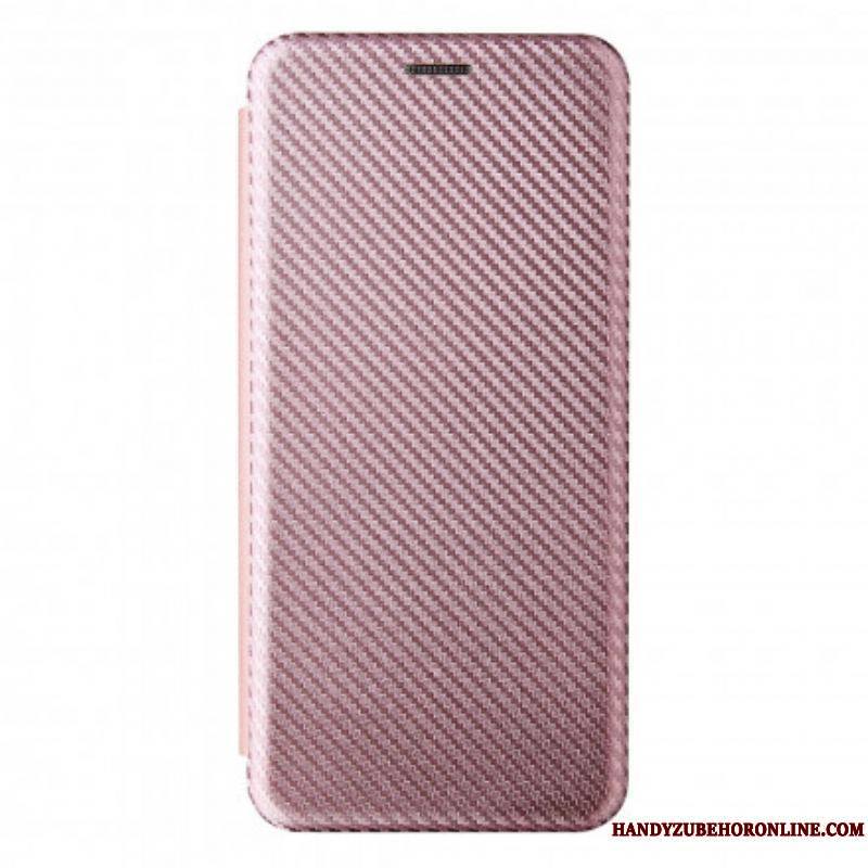 Flip Cover Motorola Edge 20 Lite Silicone Carbone Coloré