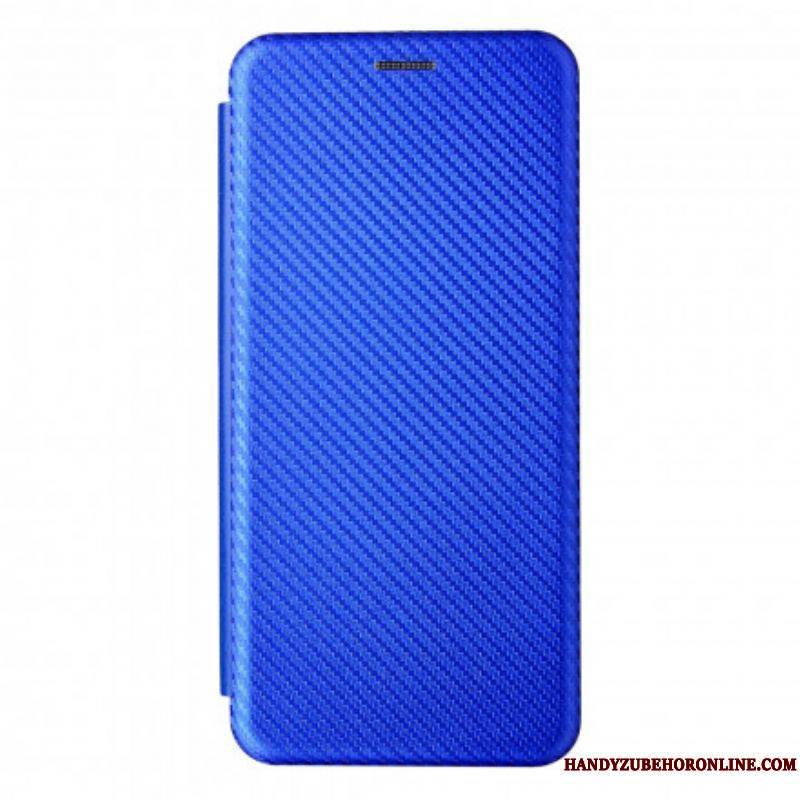 Flip Cover Motorola Edge 20 Lite Silicone Carbone Coloré