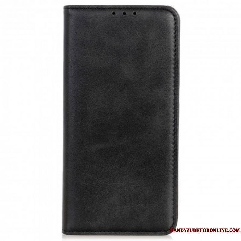 Flip Cover Motorola Edge 20 Pro Cuir Fendu Design