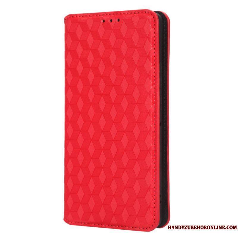 Flip Cover Motorola Edge 40 Pro Motif 3D