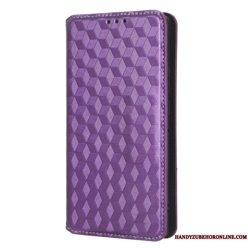 Flip Cover Motorola Edge 40 Pro Motif 3D