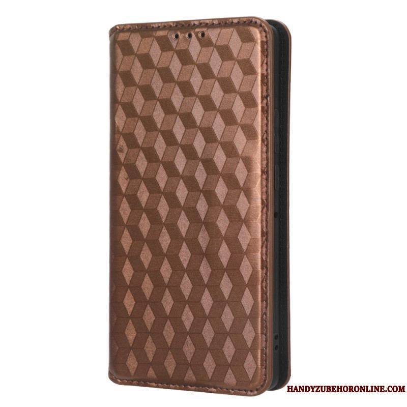 Flip Cover Motorola Edge 40 Pro Motif 3D