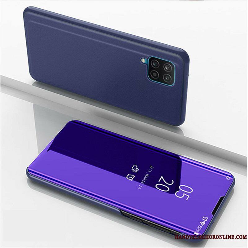 Flip Cover Samsung Galaxy A12 / M12 Miroir