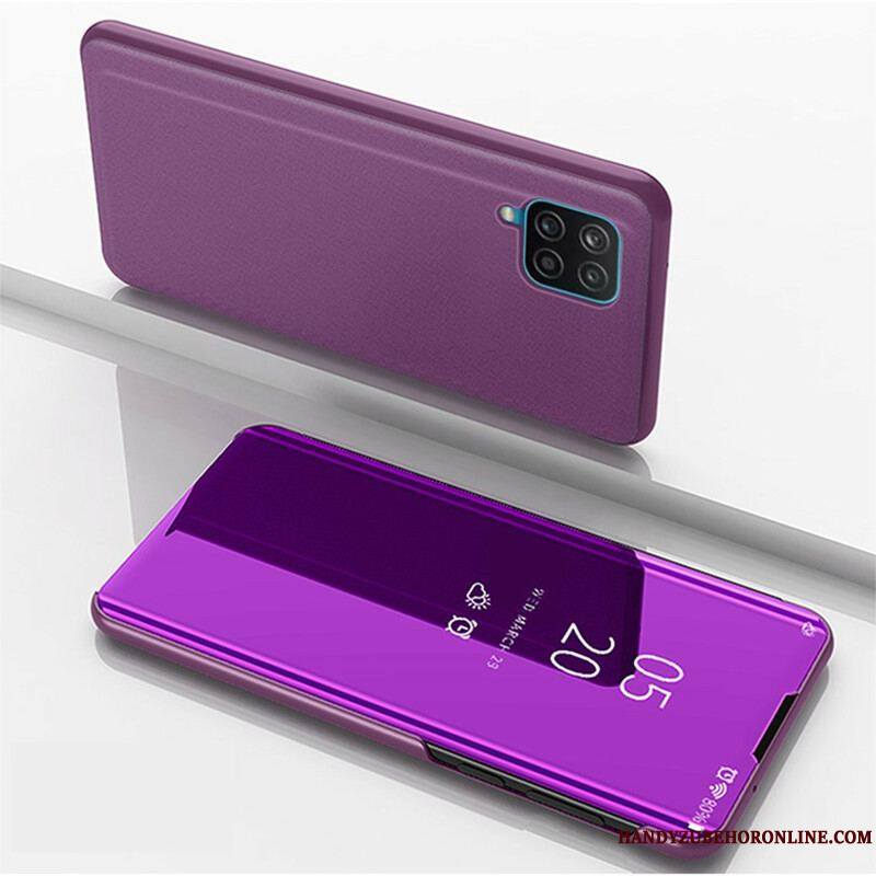 Flip Cover Samsung Galaxy A12 / M12 Miroir