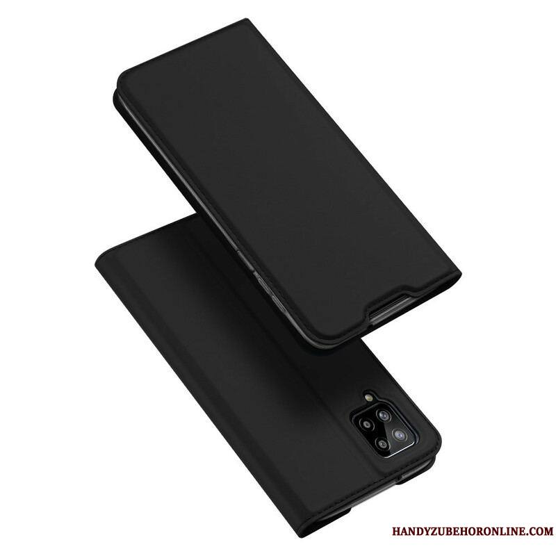 Flip Cover Samsung Galaxy A12 / M12 Skin Pro DUX DUCIS