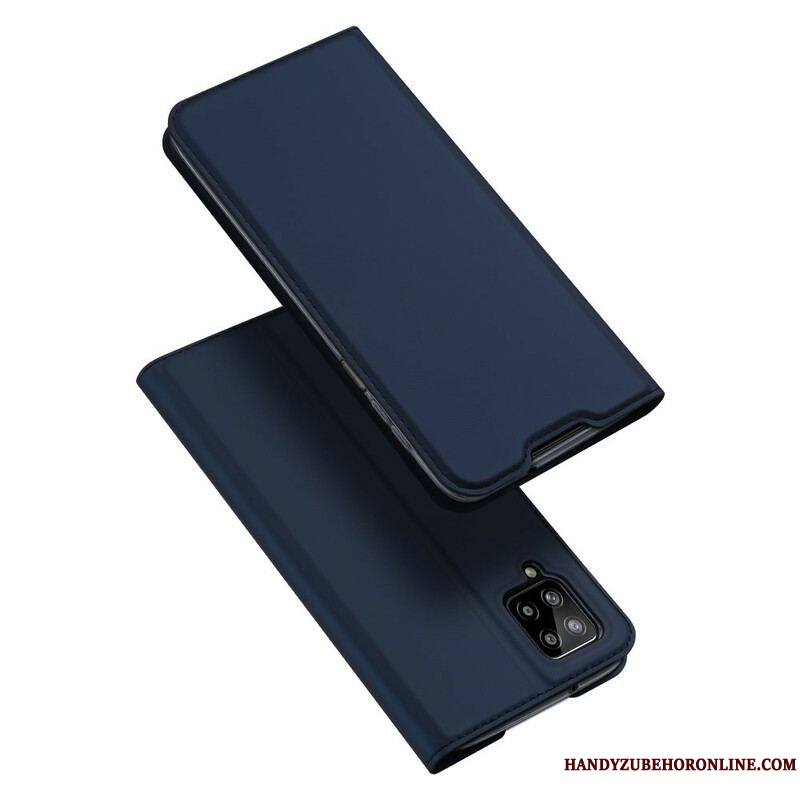 Flip Cover Samsung Galaxy A12 / M12 Skin Pro DUX DUCIS