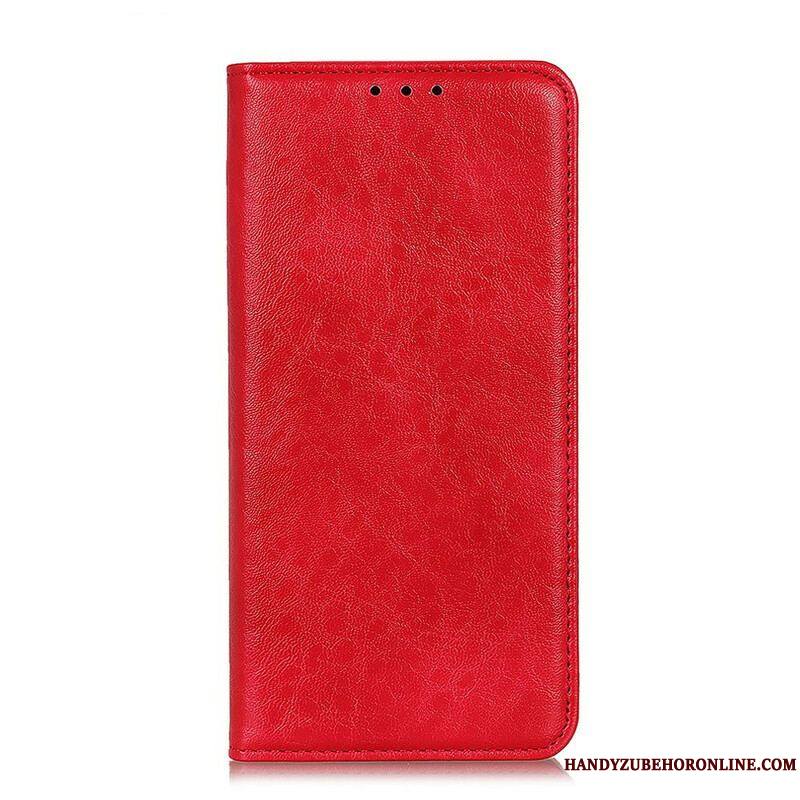 Flip Cover Samsung Galaxy A12 / M12 Style Cuir Fendu