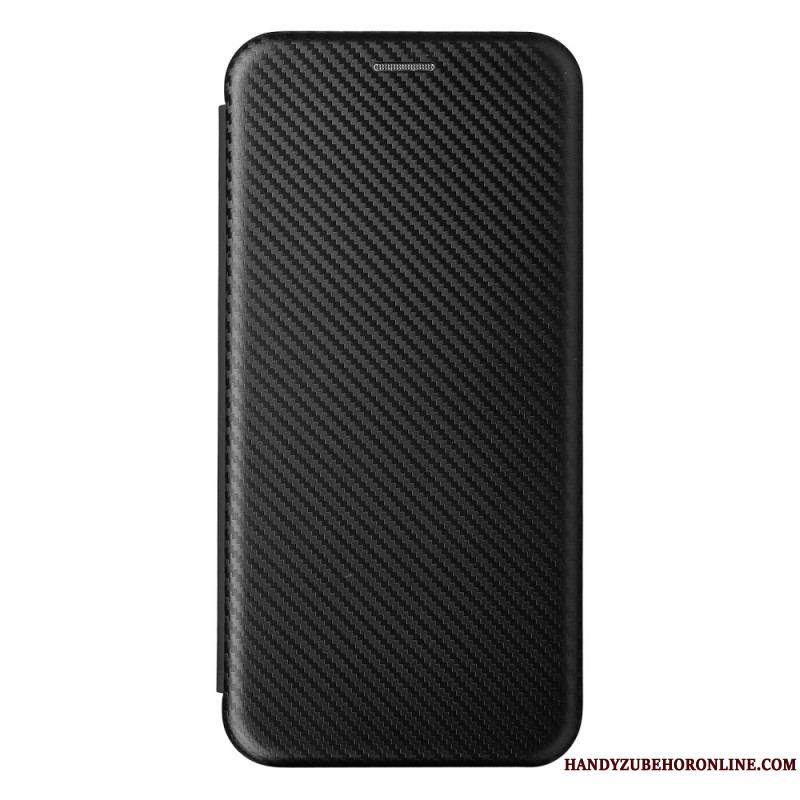 Flip Cover Samsung Galaxy A13 5G / A04s Fibre Carbone