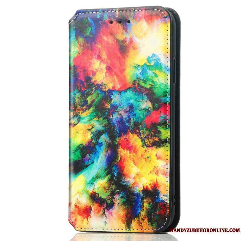 Flip Cover Samsung Galaxy A13 Design RFID Caseneo