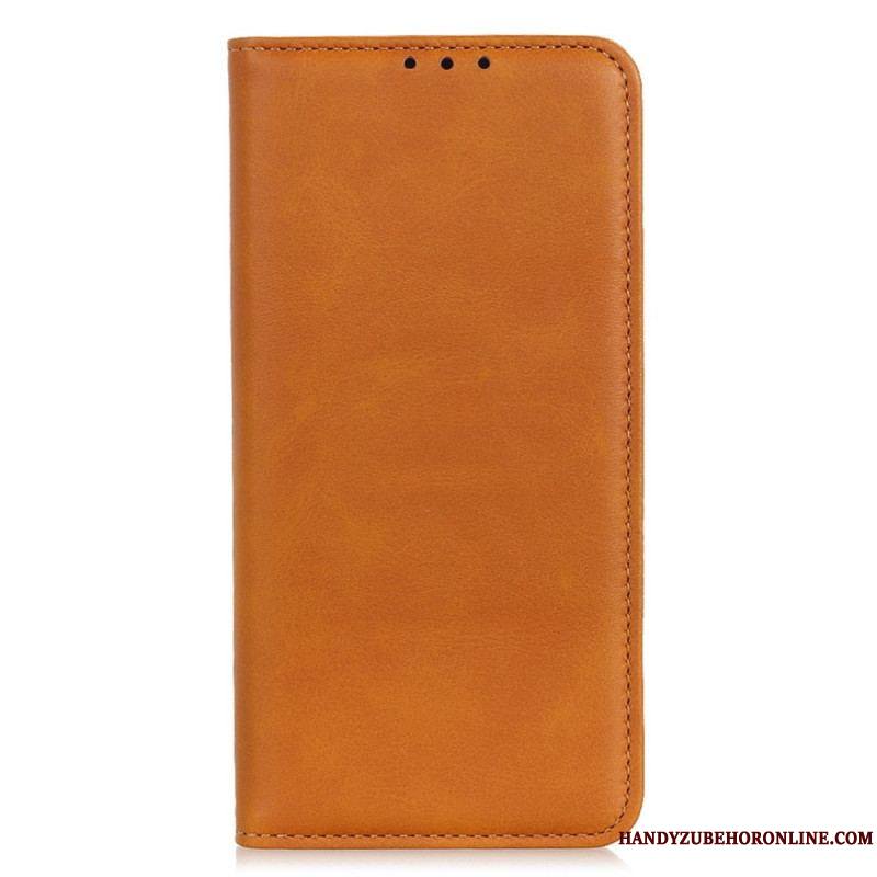 Flip Cover Samsung Galaxy A14 5G / A14 Cuir Fendu