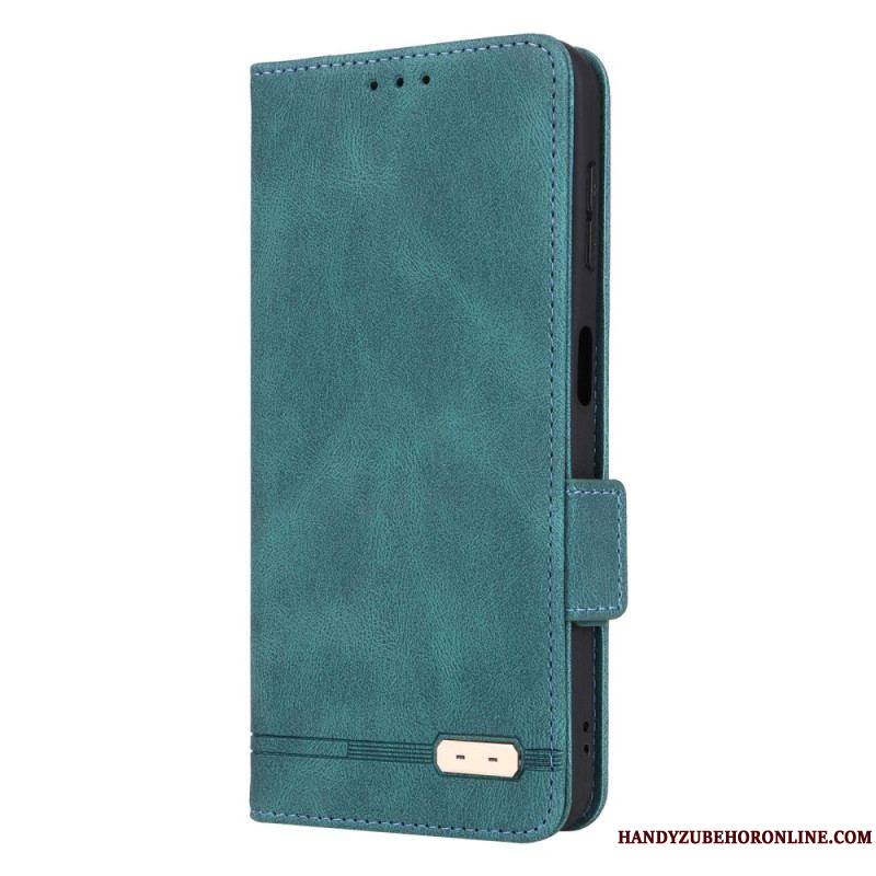 Flip Cover Samsung Galaxy A14 5G / A14 Texture Cuir