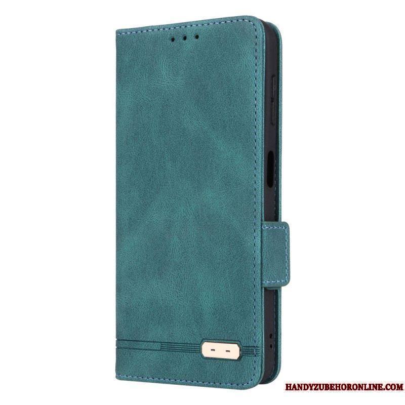 Flip Cover Samsung Galaxy A14 5G / A14 Texture Cuir