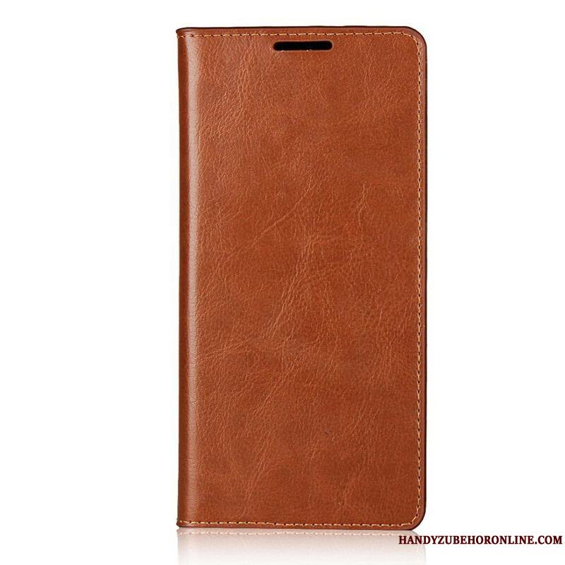 Flip Cover Samsung Galaxy A51 5G Cuir Véritable