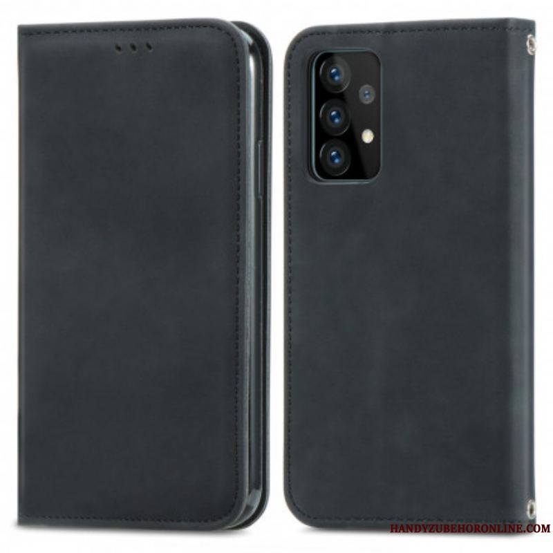 Flip Cover Samsung Galaxy A52 4G / A52 5G / A52s 5G Effet Cuir Chic