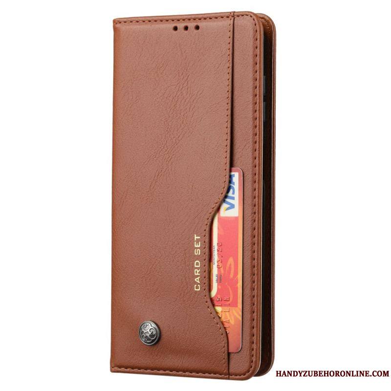 Flip Cover Samsung Galaxy A54 5G Simili Cuir Porte-Cartes