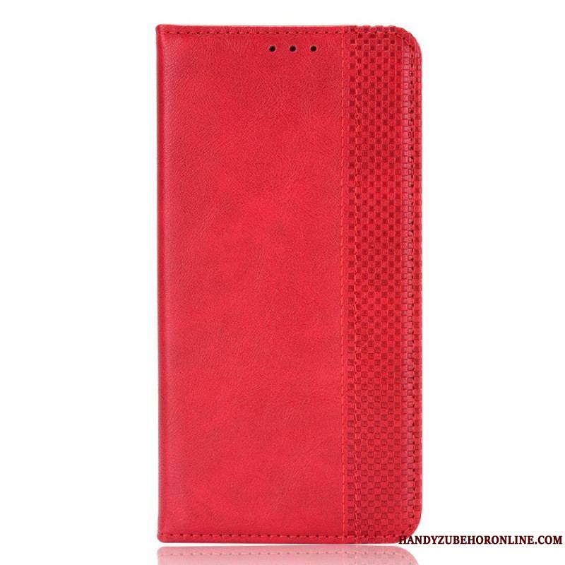 Flip Cover Samsung Galaxy A54 5G Style Cuir Stylisé