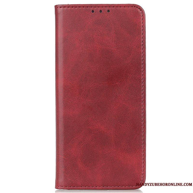 Flip Cover Samsung Galaxy M13 5G Cuir Fendu