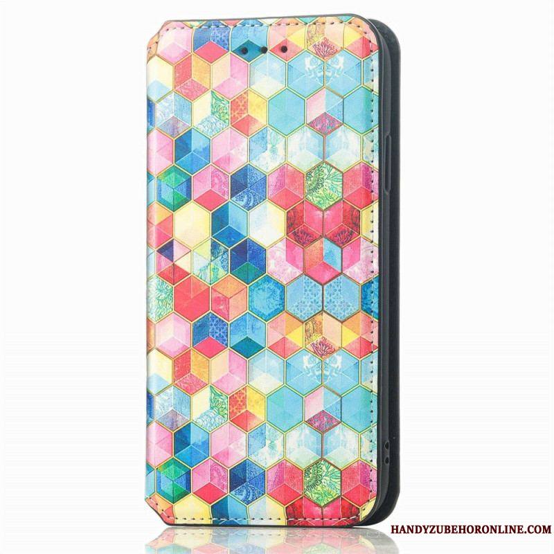 Flip Cover Samsung Galaxy M13 Design RFID Caseneo