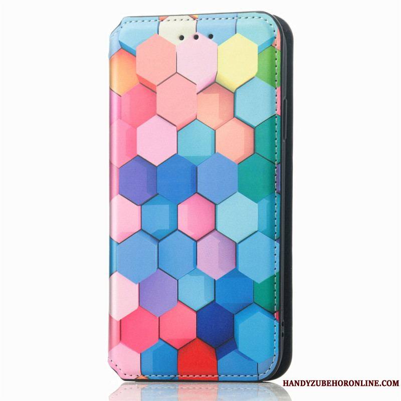 Flip Cover Samsung Galaxy M13 Design RFID Caseneo