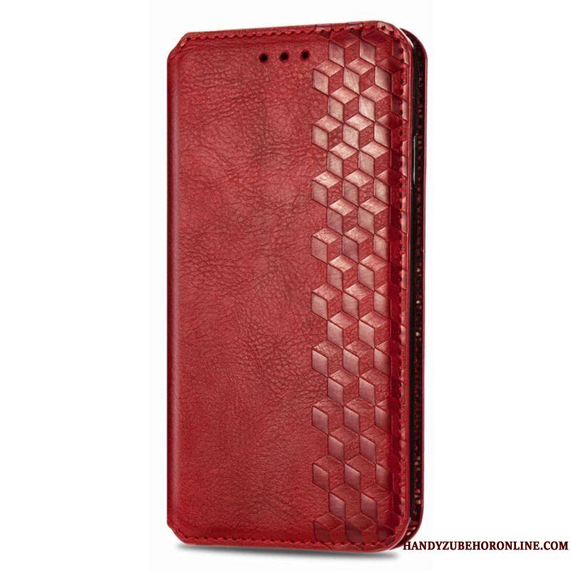 Flip Cover Samsung Galaxy M13 Effet Cuir Motif