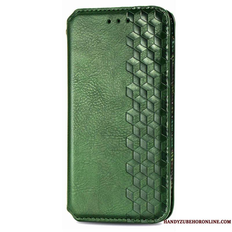 Flip Cover Samsung Galaxy M13 Effet Cuir Motif