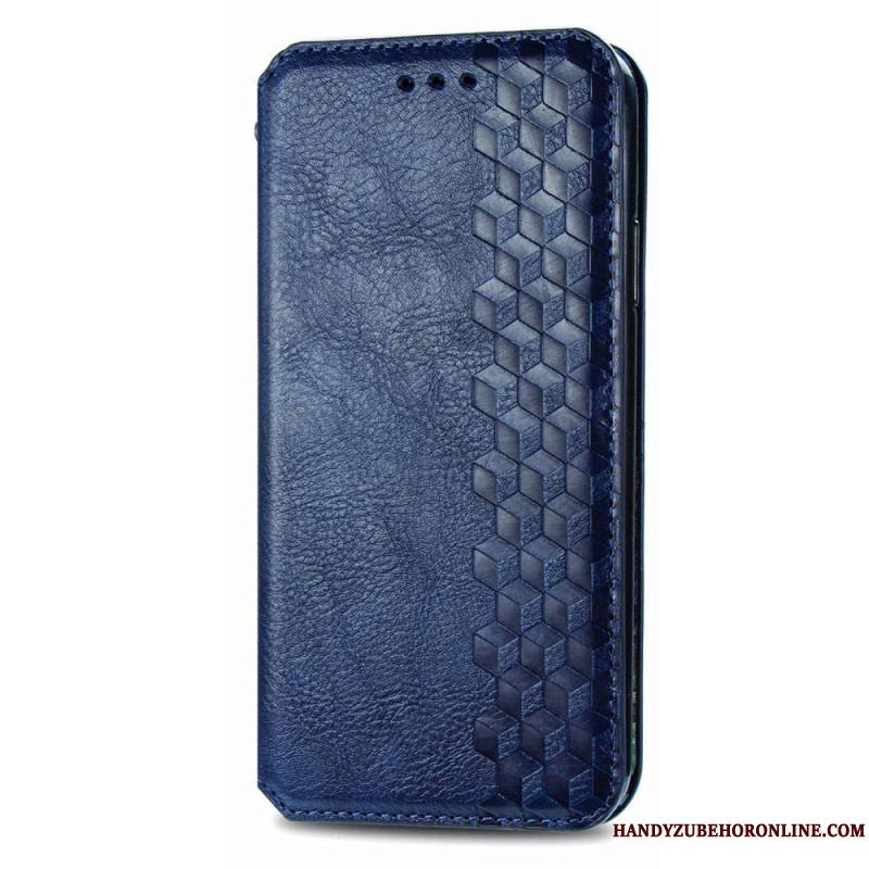 Flip Cover Samsung Galaxy M13 Effet Cuir Motif