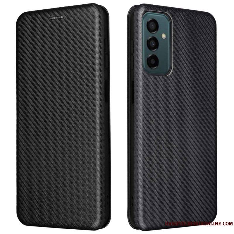 Flip Cover Samsung Galaxy M23 5G Fibre Carbone