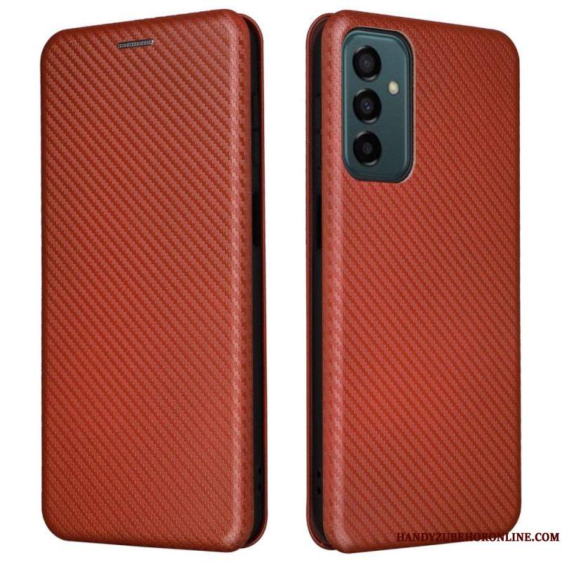 Flip Cover Samsung Galaxy M23 5G Fibre Carbone