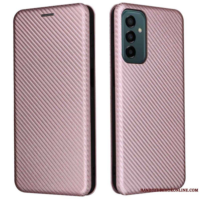 Flip Cover Samsung Galaxy M23 5G Fibre Carbone