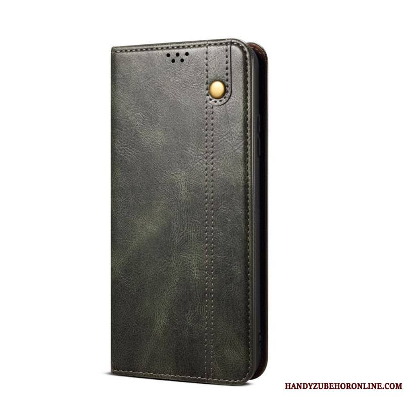 Flip Cover Samsung Galaxy M32 Simili Cuir Ciré