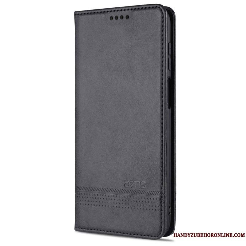 Flip Cover Samsung Galaxy M32 Style Cuir AZNS