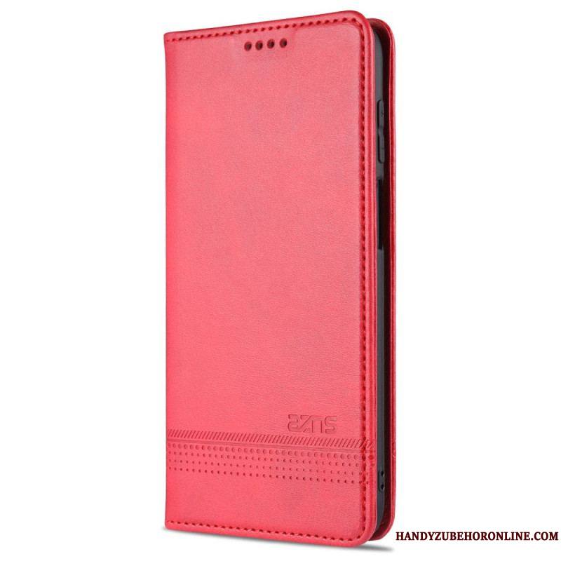 Flip Cover Samsung Galaxy M32 Style Cuir AZNS