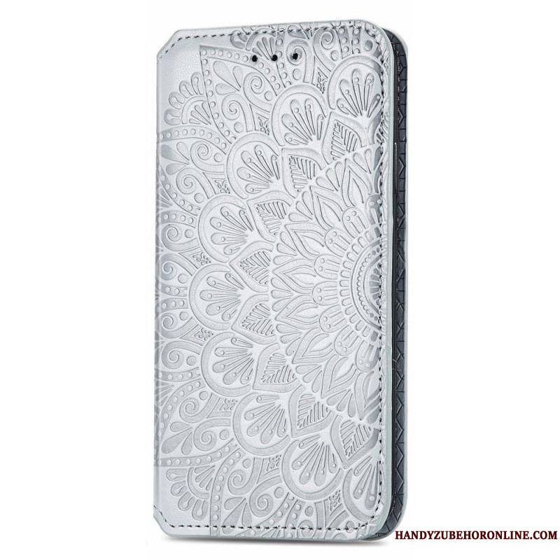 Flip Cover Samsung Galaxy M52 5G Simili Cuir Antiquaire