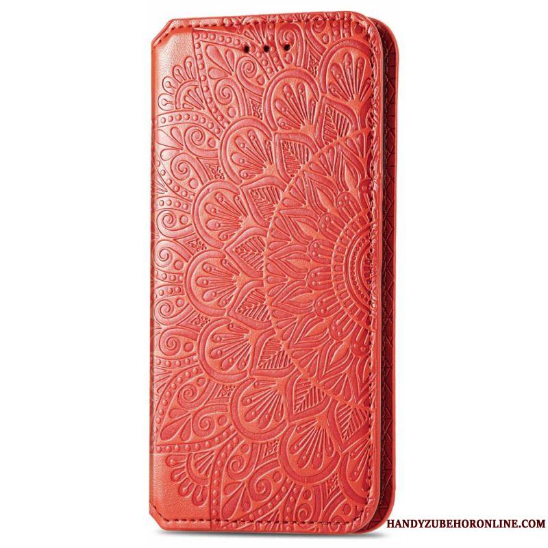 Flip Cover Samsung Galaxy M52 5G Simili Cuir Antiquaire