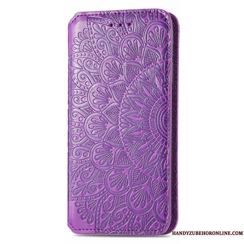 Flip Cover Samsung Galaxy M52 5G Simili Cuir Antiquaire