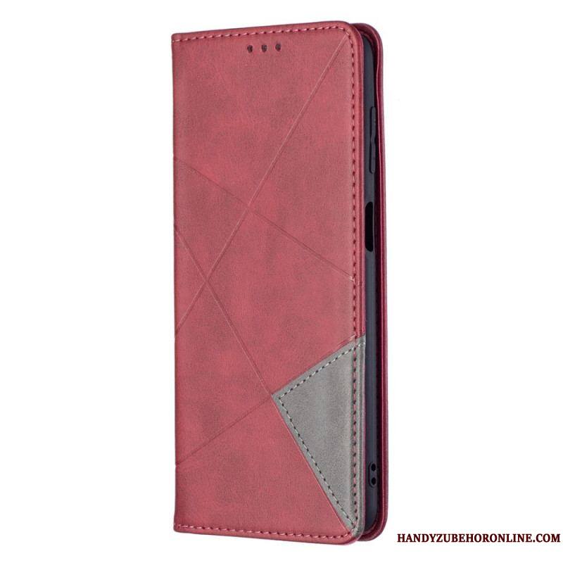 Flip Cover Samsung Galaxy M52 5G Simili Cuir Pattern