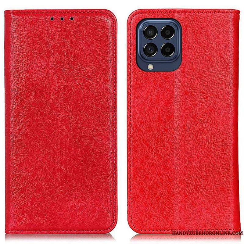 Flip Cover Samsung Galaxy M53 5G Texture Cuir